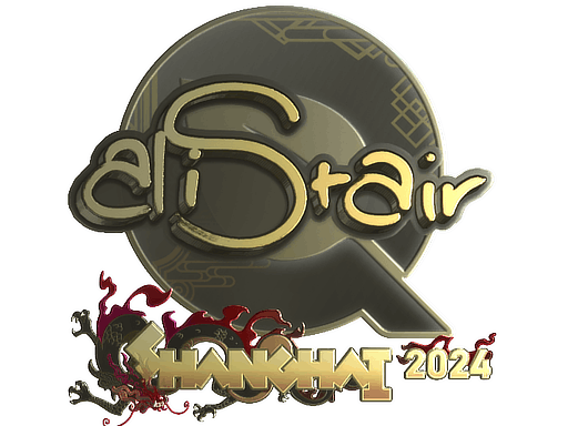 Sticker | aliStair (Gold) | Shanghai 2024