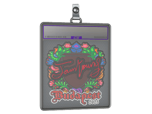 Sticker Slab | JamYoung (Embroidered) | Budapest 2025