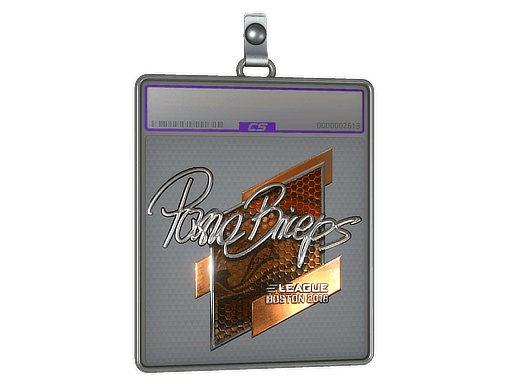 Sticker Slab | pashaBiceps (Foil) | Boston 2018