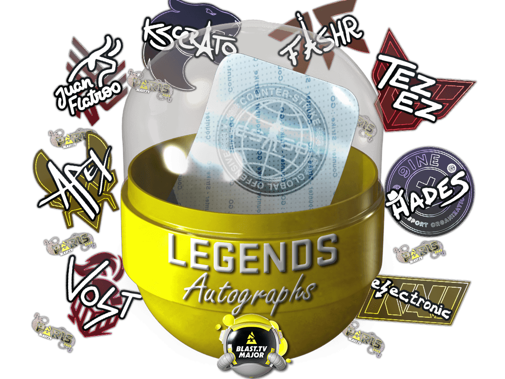 Paris 2023 Legends Sticker Capsule